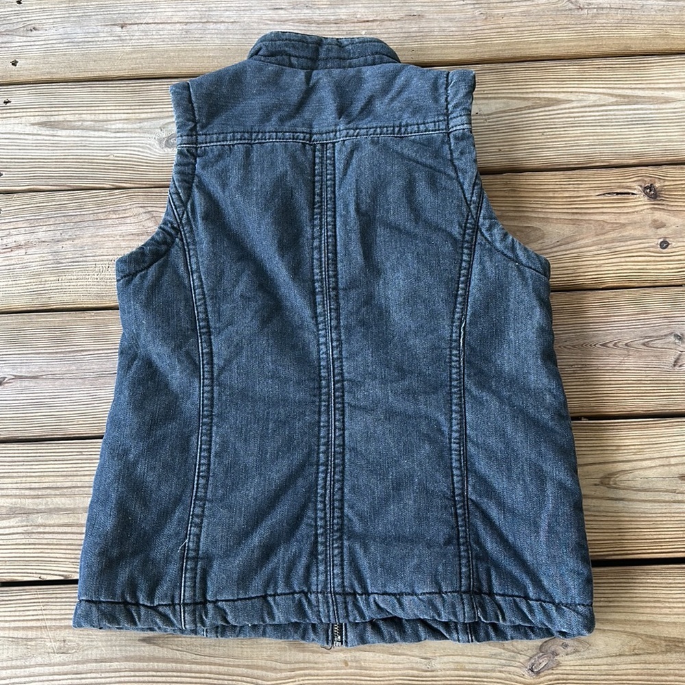 Liz Claiborne women’s jean lined vest size S - Picture 11 of 11